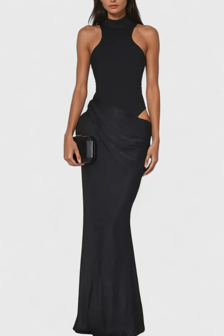 Leona Maxi Haljina s Tank Top Stilom i Izduženom Siluetom