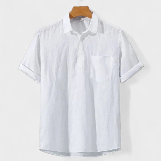 Kaj - Polo majica od lanenog platna