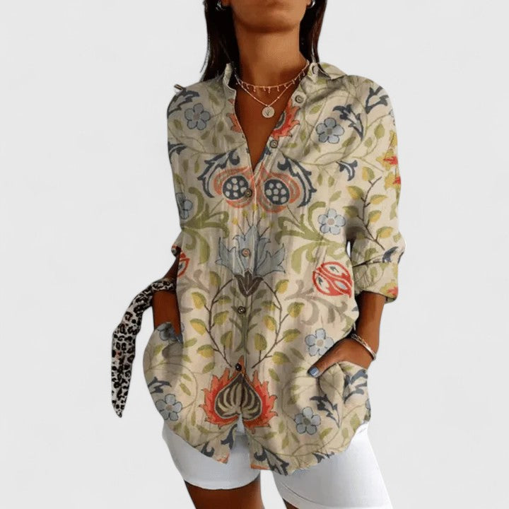 Élodie – Elegantna cvjetna bluza