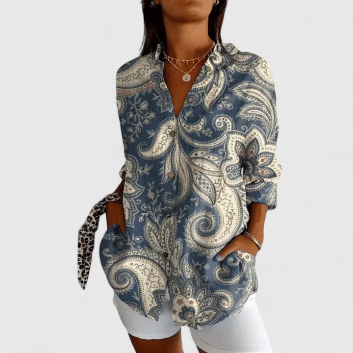 Élodie – Elegantna cvjetna bluza