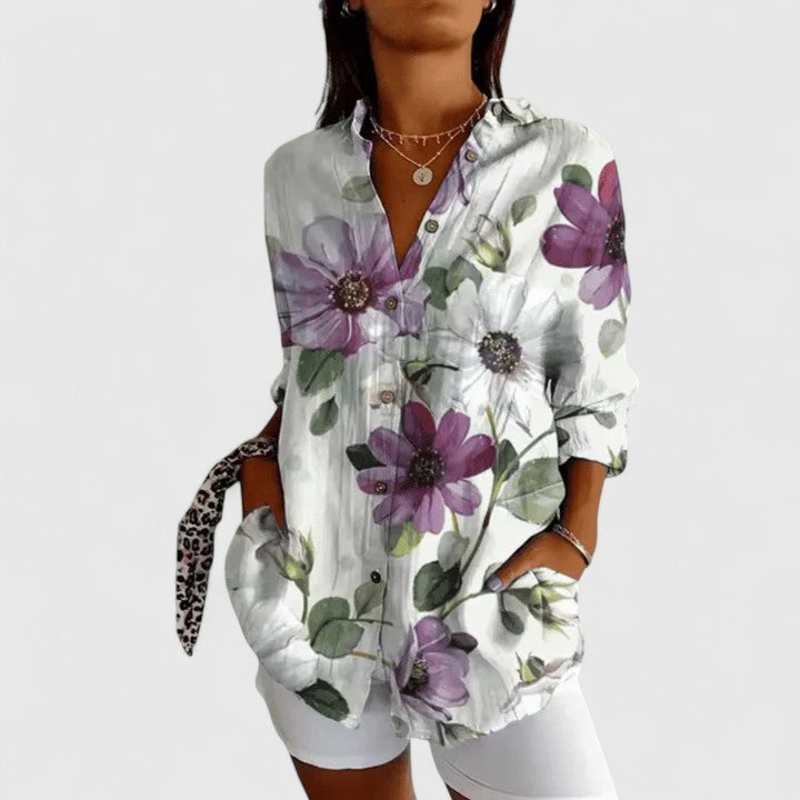Élodie – Elegantna cvjetna bluza