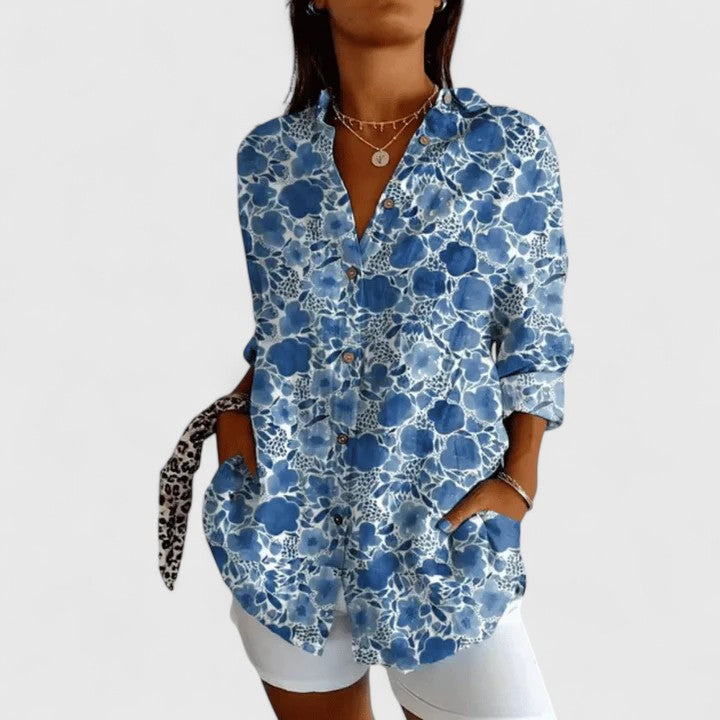 Élodie – Elegantna cvjetna bluza