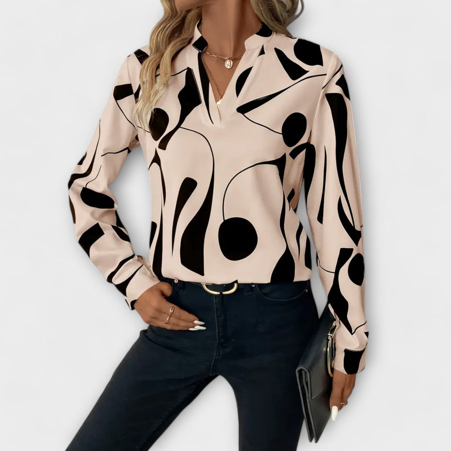 Lívia – Moderna Tiskana Bluza