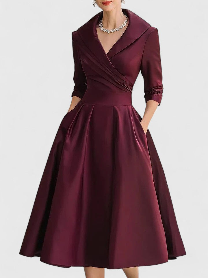 Yan | Elegantna Midi Haljina