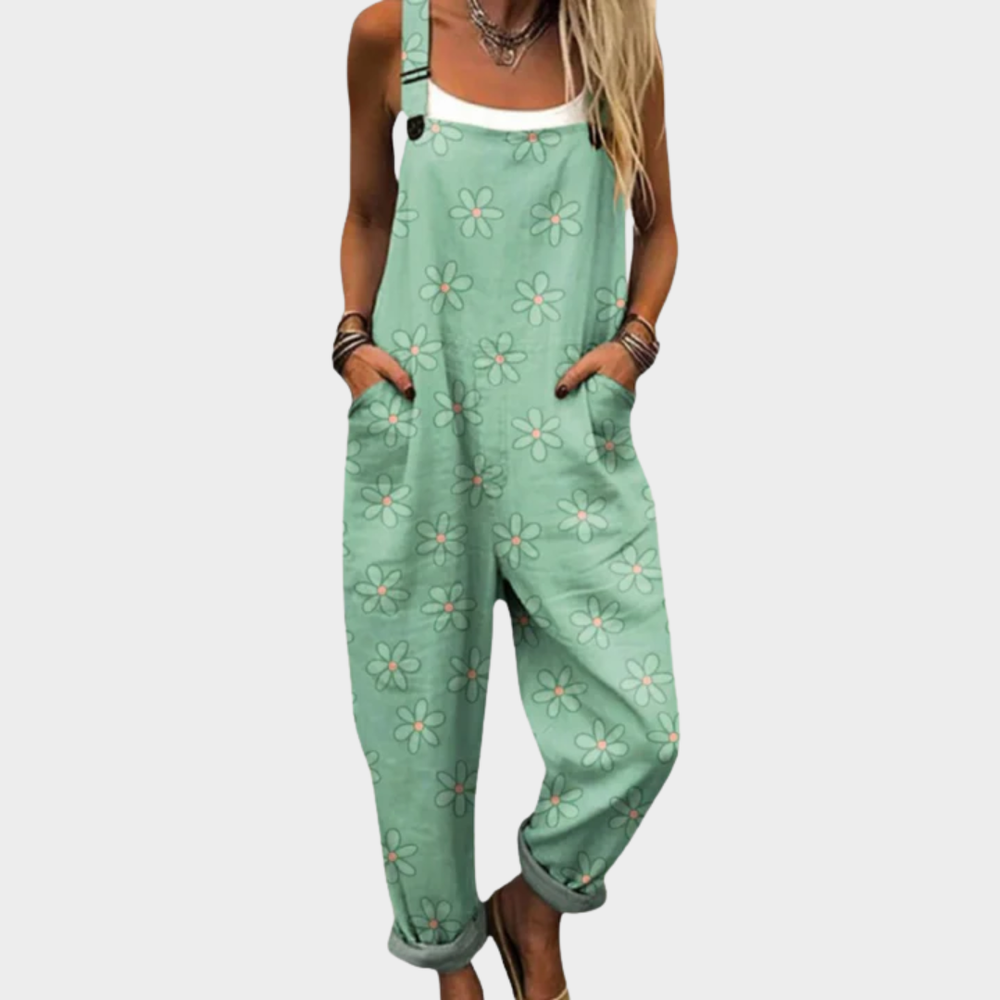 Clémence – svijetli boho pastelni cvjetni uzorak