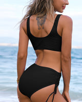 Laurence – Jednobojni bikini komplet