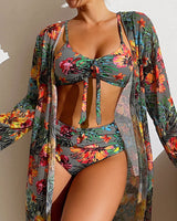 Geneviève – Bikini s cvjetnom suknjicom