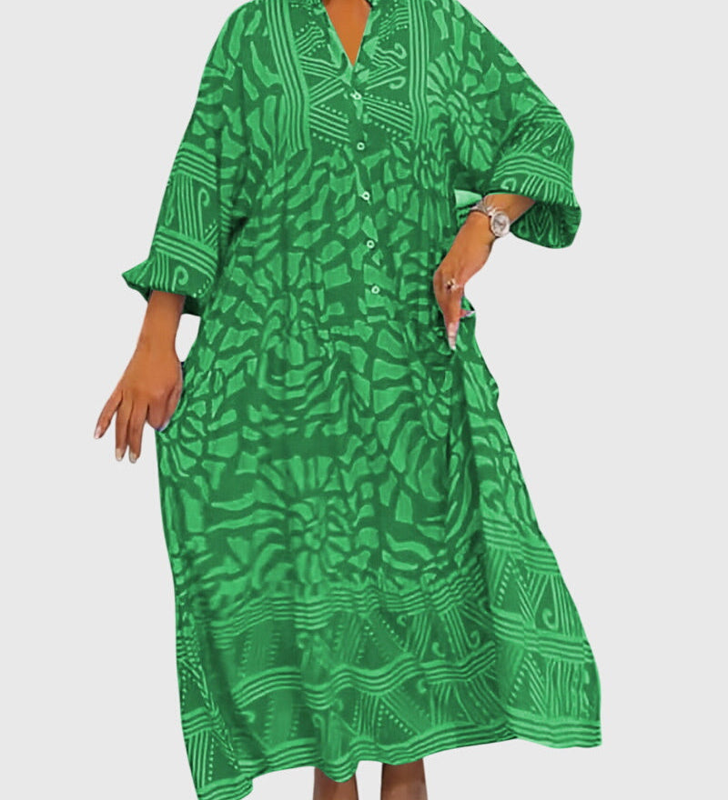 Mckinley | Maxi Haljina s Elegantnim Uzorkom
