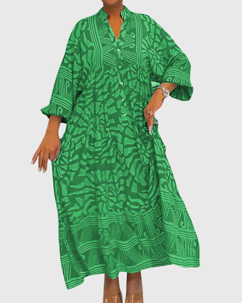 Mckinley | Maxi Haljina s Elegantnim Uzorkom