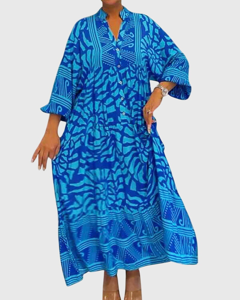 Mckinley | Maxi Haljina s Elegantnim Uzorkom