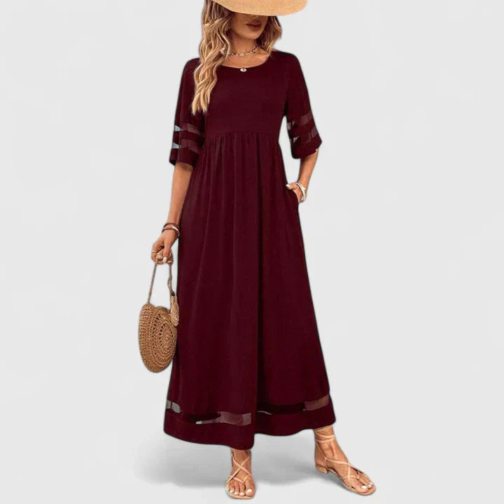 Delymarina | Elegantna Midi Haljina