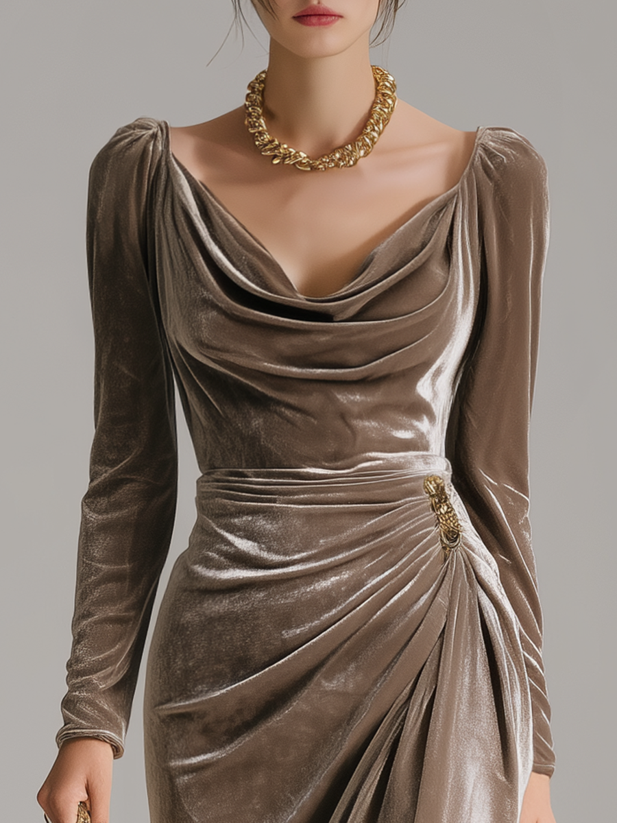 Mykah | Elegantna Midi Haljina
