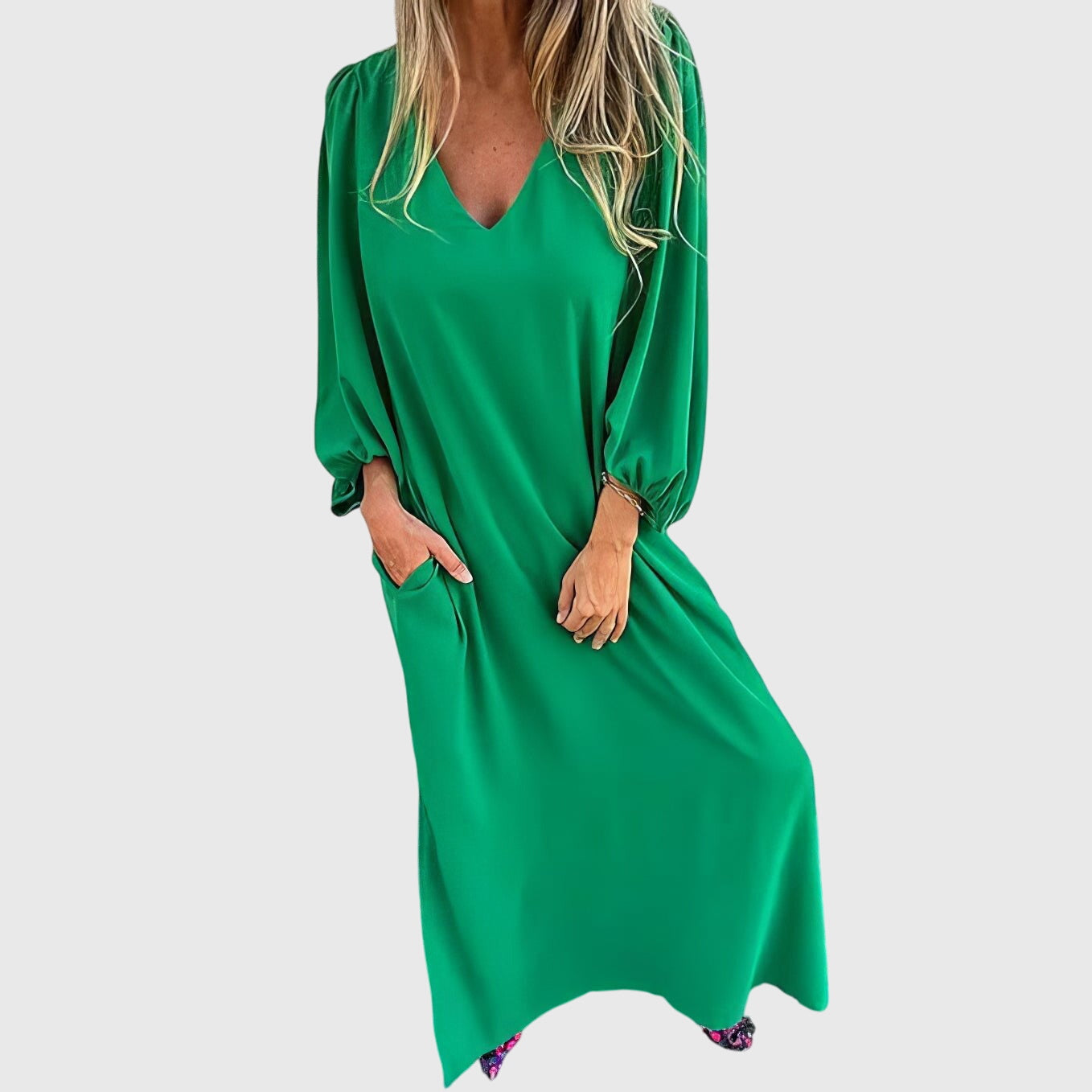 Carol | Duga Boho Haljina s Džepovima