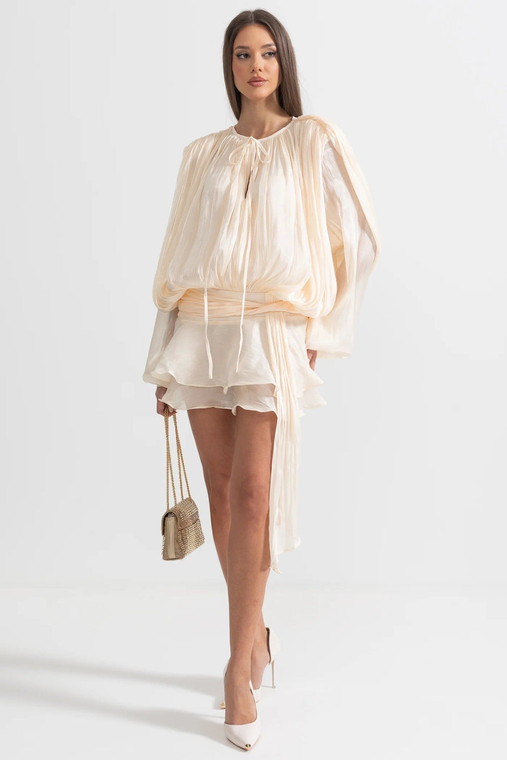 Lijana | Elegantna Boho Kratka Haljina