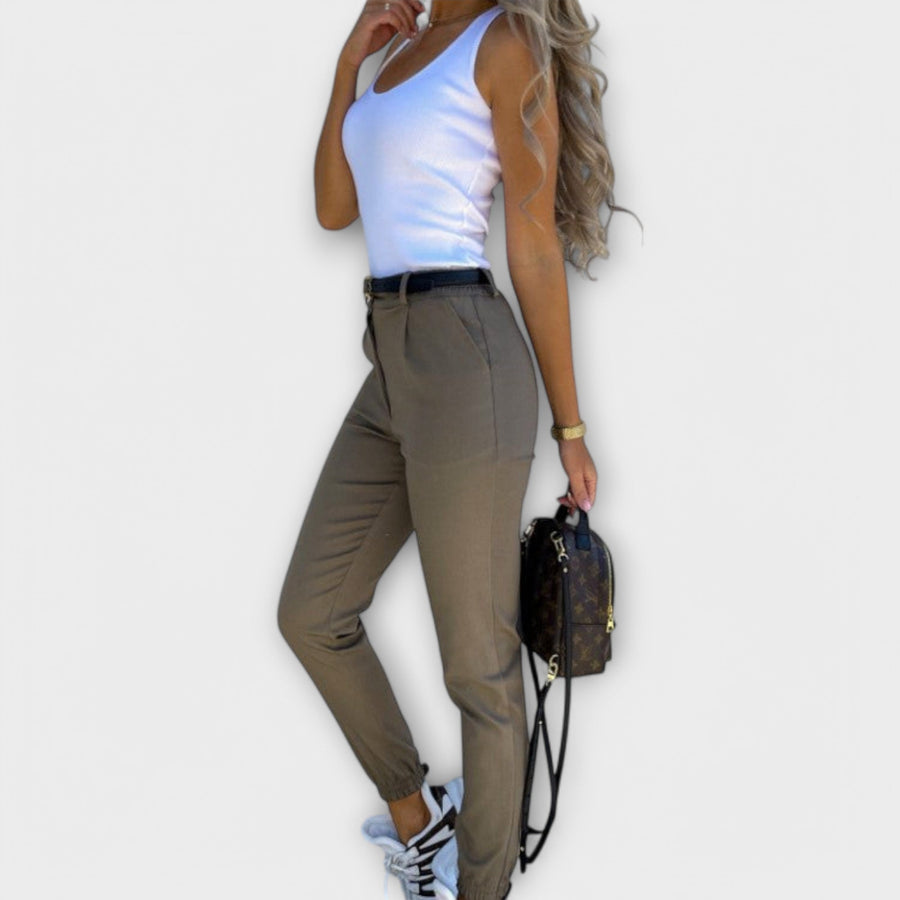 Teresa - Udobne Slim Fit Hlače