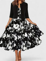 Chantal | Elegantna Midi Haljina
