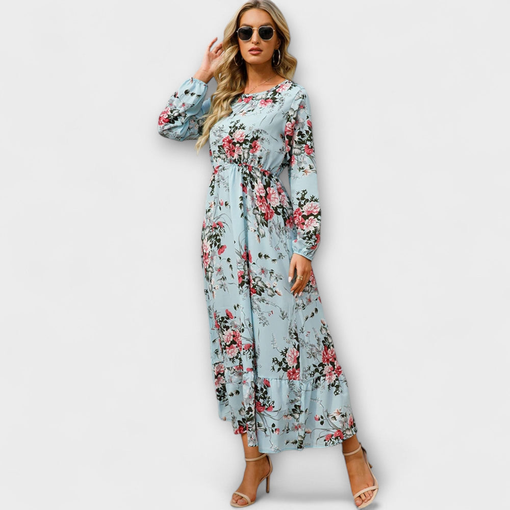 Barka - Ženska boho maxi haljina elegantnog stila