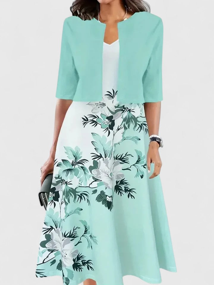 Chantal | Elegantna Midi Haljina