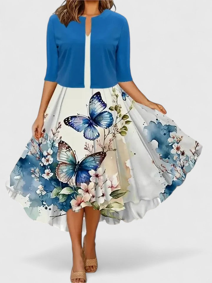 Chantal | Elegantna Midi Haljina