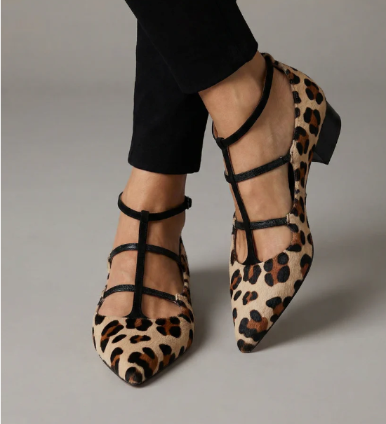 Sonja - Elegantne cipele s leopard uzorkom