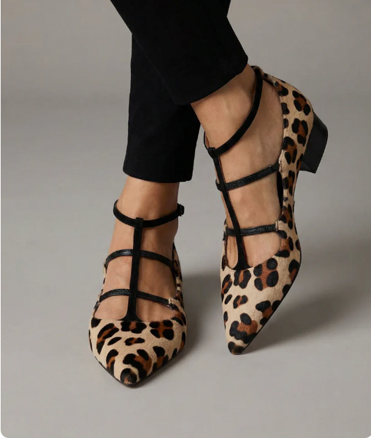 Sonja - Elegantne cipele s leopard uzorkom