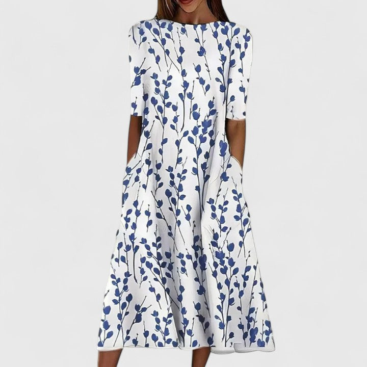 Sarah | Elegantna Midi Haljina