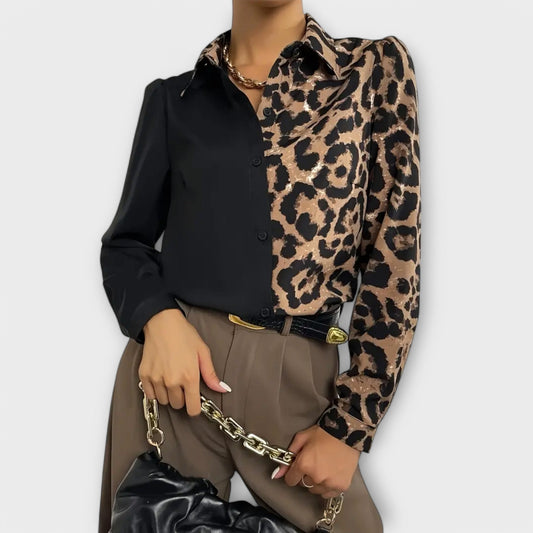 Jagoda - Leopardska bluza