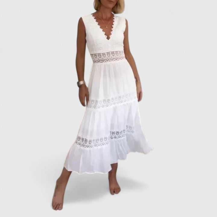 Alena | Elegantna Midi Haljina