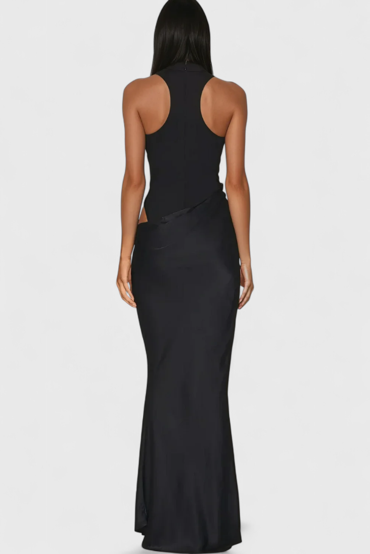 Leona Maxi Haljina s Tank Top Stilom i Izduženom Siluetom
