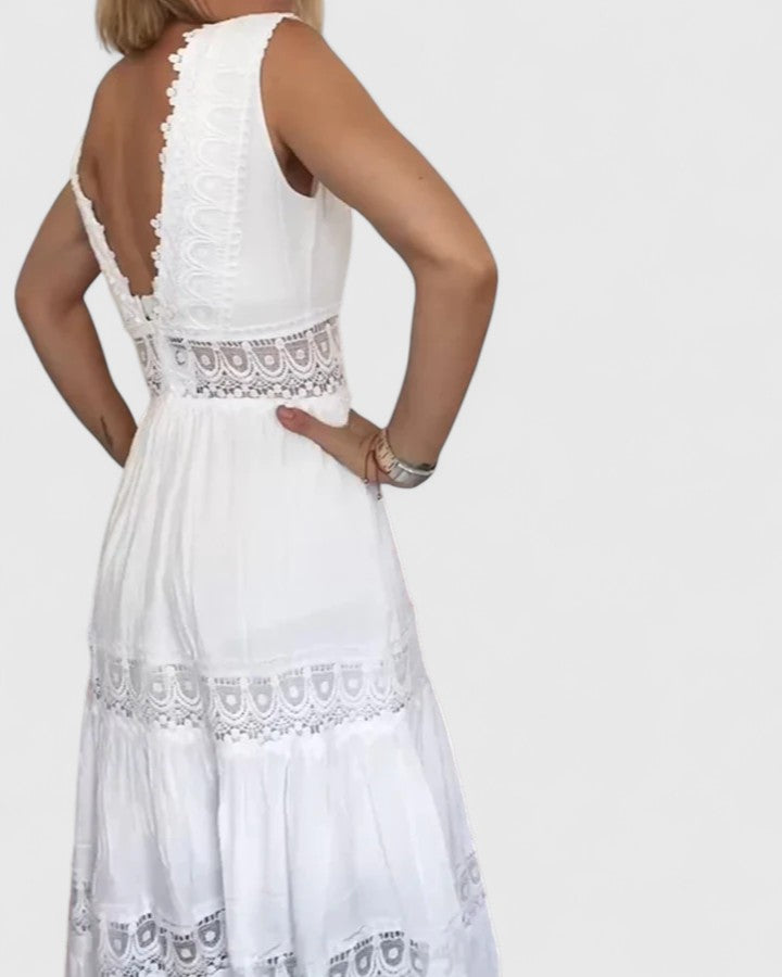 Alena | Elegantna Midi Haljina