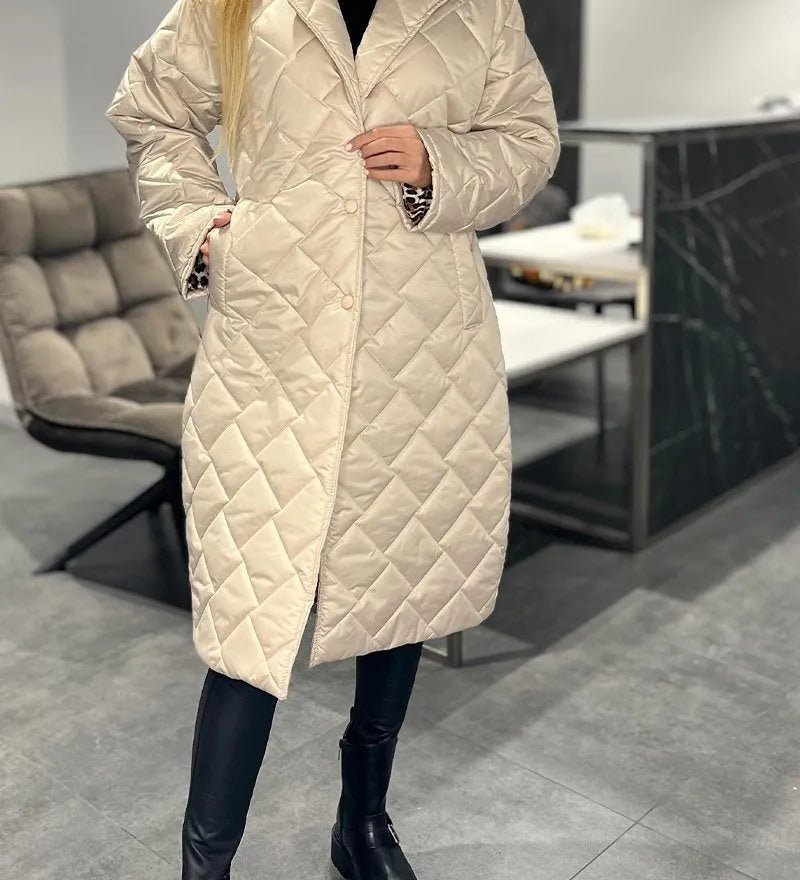 Marie - Elegantni leopard kaput