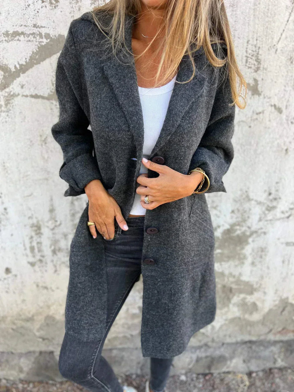 Nika - Chic Minimalistički Kaput