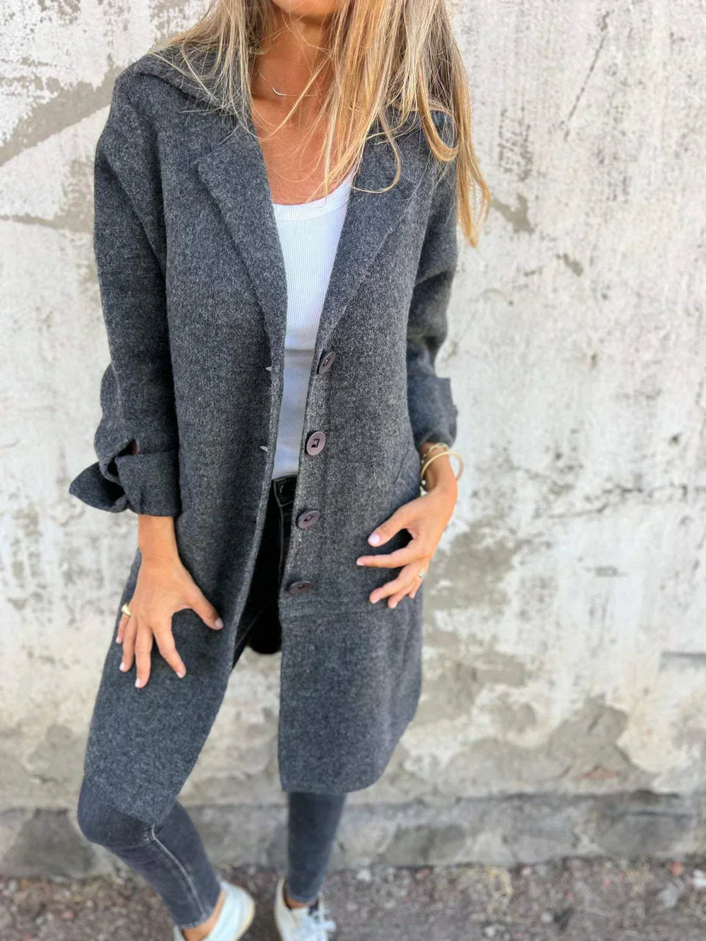Nika - Chic Minimalistički Kaput