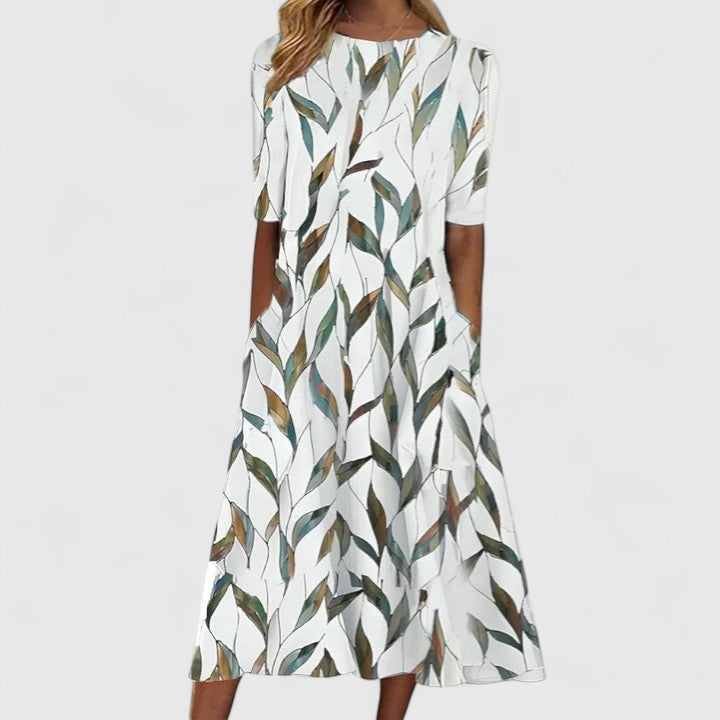 Sarah | Elegantna Midi Haljina