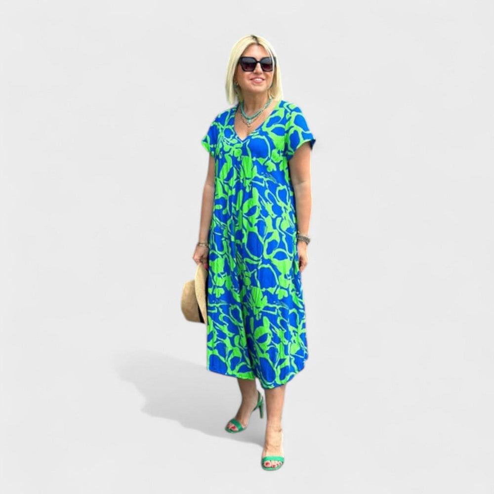 Rita – Elegantna Cvjetna Haljina